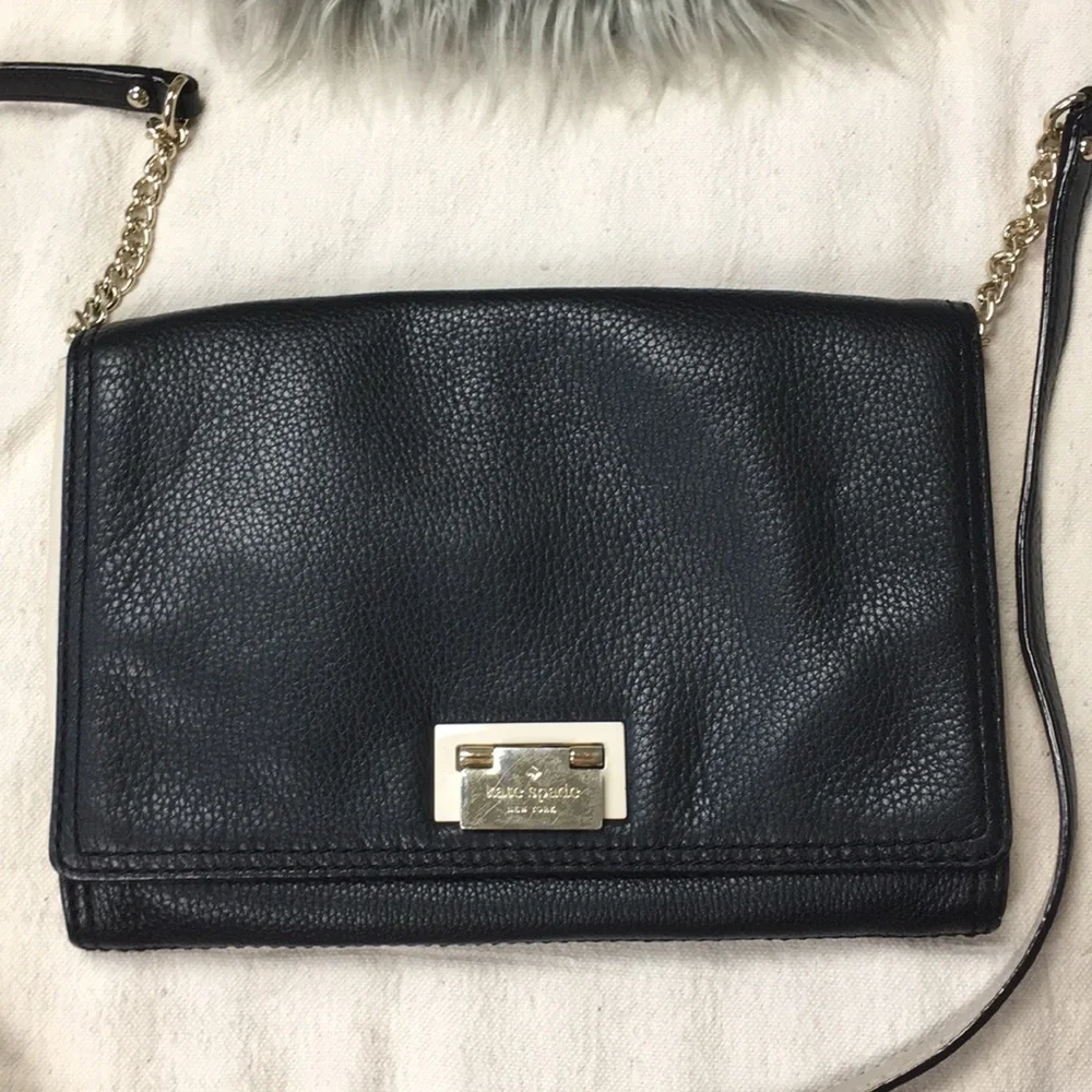 VTG Kate Spade Color block Leather Shoulder bag